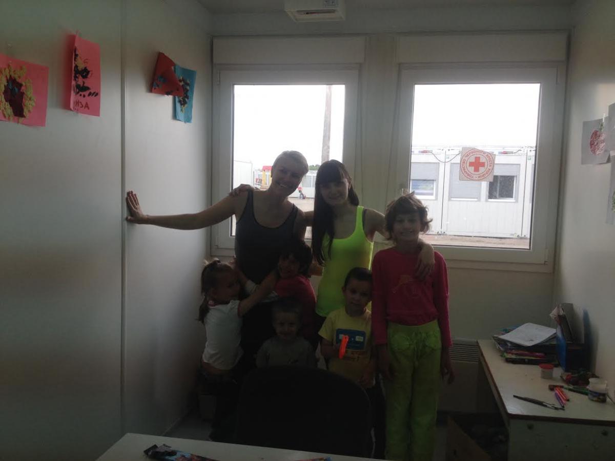 Esimene päeva sakslaste loodud moodullinnakus (Модульный Городок)