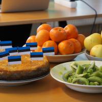 Ülimalt maitsvate küpsetiste eest hoolitsesid paar keskuse elanikku, vitamiinid tõi endaga kaasa Pagulasabi meeskond.