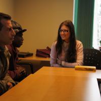 Arvestasime tõlkevajadusega, seetõttu oli meil kaasas vabatahtlik prantsuse keele tõlk Birgid. Inglise ja vene keele kattis Pagulasabi meeskond.