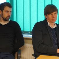 Pagulasabi vabatahtlik Ilmar Mihkelsoo ja poliitik-inimõiguste aktivist Silver Meikar